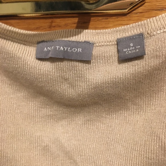 ANN TAYLOR CARDIGAN & BLOUSE SWEATER - Picture 2 of 8